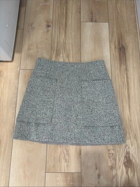 COS wool-blend tweed mini skirt